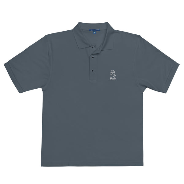 embroidered dads polo