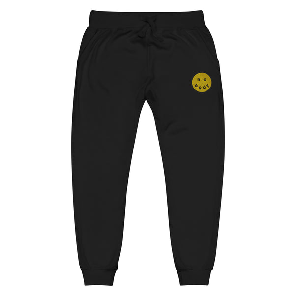 smile logo fleece sweatpants
