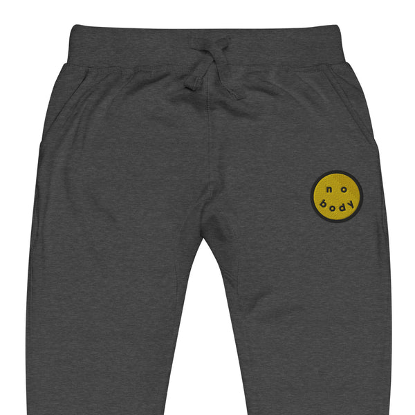smile logo fleece sweatpants