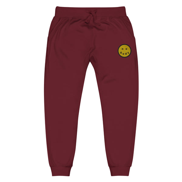 smile logo fleece sweatpants