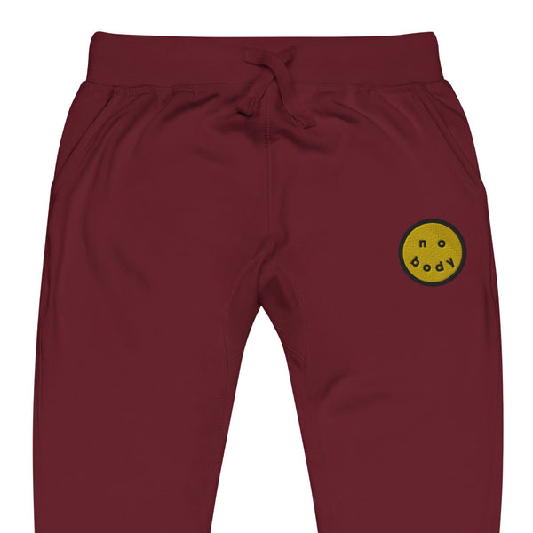 smile logo fleece sweatpants