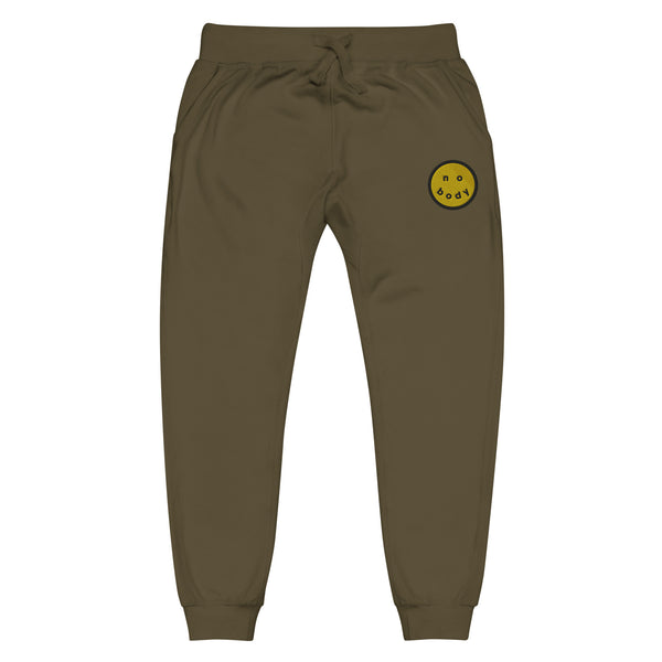 smile logo fleece sweatpants