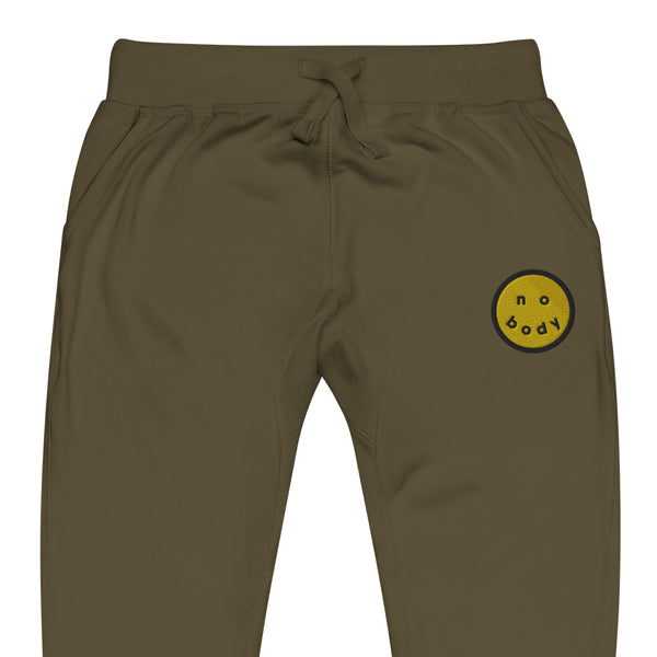 smile logo fleece sweatpants