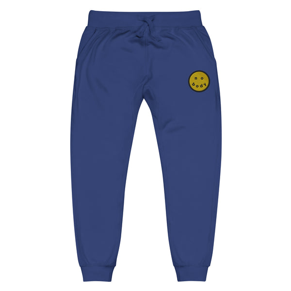 smile logo fleece sweatpants