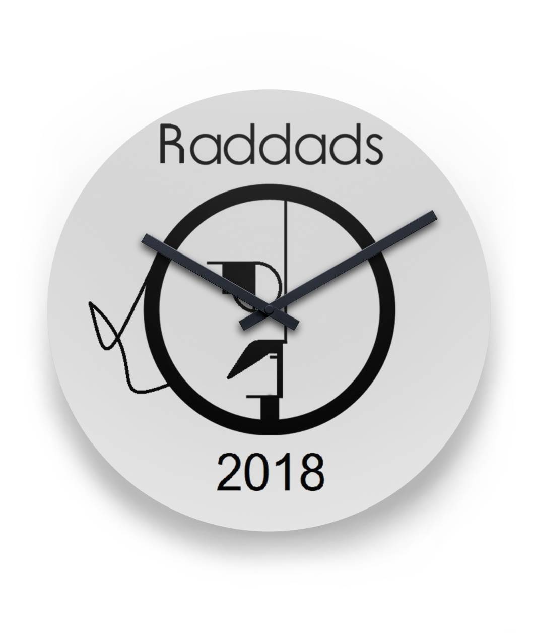the (official) dadhaus white clock