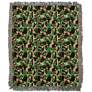 the (official) woven blanket - camo print