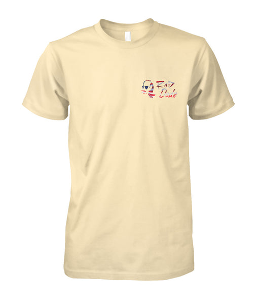 the (official) USA small logo tee