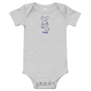 rad embroidered onesie