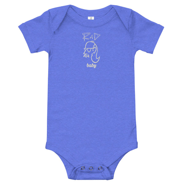 rad embroidered onesie