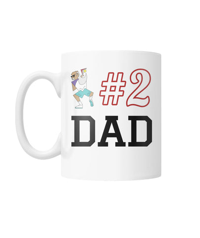 the (official) #2 dad mug