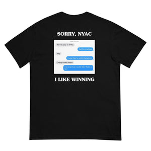 embroidered dads tee - winners edition
