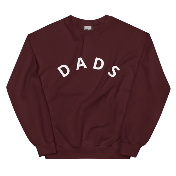 dads arch logo crewneck