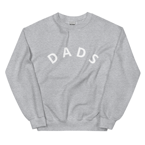 dads arch logo crewneck