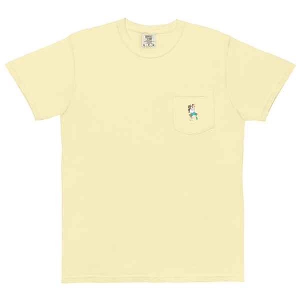 dad logo pocket tee